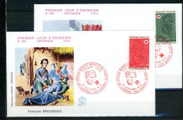 AX3a-3 France FDC 1er Jour N° 1735 + 1736     A Saisir !!! - 1970-1979