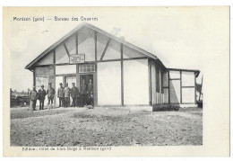 MONTZEN ( Gare )  --  Bureau Des Douanes  ( Animation ) - Plombières