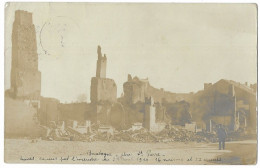 BASTOGNE  --  Place St. Pierre - Ruines Causées Par L'incendie Du 27 Avril 1914 ( 16 Maisons Et 22 ècuries ) - Bastogne