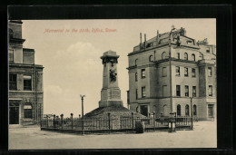 Pc Dover, Memorial To The 60th. Rifles  - Dover