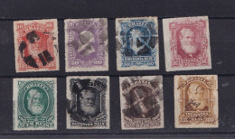 JOLI  LOT DE TIMBRES  OBLITERE DE 1878/79. TRES INTERESSANT.  BELLE COTE - Usados