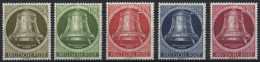 BERLIN 82-86 **, 1951, Glocke Rechts, Prachtsatz, Mi. 120.- - Ongebruikt