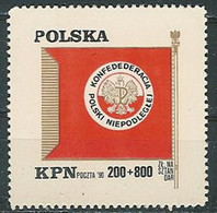 Poland SOLIDARITY (S011): KPN For The Banner (1) - Solidarnosc-Vignetten