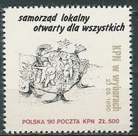 Poland SOLIDARITY (S039): KPN In Elections (local Government) - Viñetas Solidarnosc