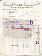 42 - ROANNE- FACTURE TISSAGE  TISSAGES DECHELETTE DESPIERRES - FABRIQUE TISSUS HAUTE NOUVEAUTE-1930 TISSAGE - Textile & Clothing