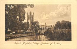 United Kingdom England Oxford Magdalen College - Oxford