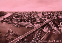 PORTUGAL - Porto - Vista Parcial - Ponte D. Luis - Carte Postale Ancienne - Porto
