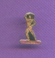 Rare Pins Femme Musculation J'aime Le Body Building Q984 - Gewichtheffen