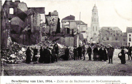 LIER  /  1914  / RECHTESTRAAT - Lier