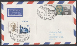 BRD: 1991, LuPo, Fernbrief In MiF,  SoStpl. FRIEDRICHSHAFEN / 100 Jahre Menschenflug / AERO 91 - Cartas & Documentos