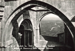 ITALIE - Sacra Di S Michelle M 962 - Portale Du Zodiaque Et Détail De Panorama De La Plaine Torinese - Carte Postale - Churches