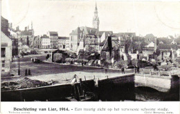 LIER  /  1914  / VERWOESTE STAD - Lier