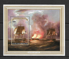 Rwanda 1976 Art - Paintings - Ships - Bicentenary Independence Of USA MS MNH - Ships