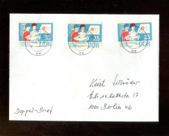 DDR - 1964, Mi. 1231 MeF Auf Ortsbrief Berlin (A2424) - Storia Postale