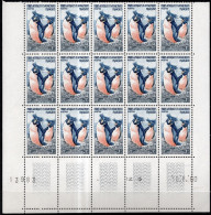 TAAF  Timbre-Poste N°3** Bloc De 15 Timbres Neufs Sans Charnière TB  Cote : 9€00 - Unused Stamps