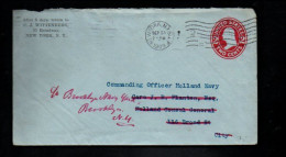 USA ETATS UNIS ENTIER LETTRE DE NEW YORK 1909 - Covers & Documents