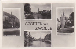 482811Groeten Uit Zwille. 1947. (vouw Rechtsboven) - Zwolle