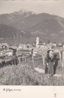 ST.GILGEN Am Wolfgangsee, Salzkammergut, Frau Beim Trachtenfest, 22.7.1951 - St. Gilgen