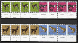 Schweiz Suisse Svizzera 1967: Pro Juventute ZuWI220-223 Mi 866-869 Yv 799-802 Wildtiere Animaux ** MNH + Tab (CHF 24.40) - Nuevos