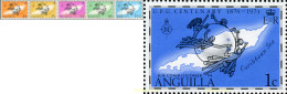 282402 MNH ANGUILLA 1974 CENTENARIO DE LA UPU - Anguilla (1968-...)