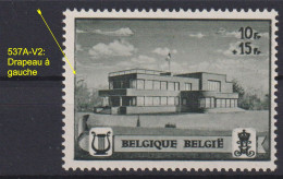 Belgique: COB N° 537A-V2: Neuf, **, Sans Charnière. TB !!! - 1931-1960