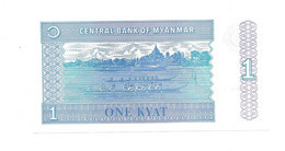 *myanmar  Burma 1 Kyat  1996   69   Unc - Myanmar