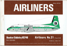 Airliners N°21 Hawker Siddeley HS748 - Airline Publications & Sales - H. Holmes - Profile