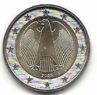 2 Euro, 2023,  Prägestätte (A), Vz, Sehr Gut Erhaltene Umlaufmünzen - Germania