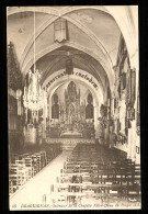 DRAGUIGNAN Intérieur De La Chapelle Notre Dame Du Peuple édition Ll Carte Rare - Draguignan