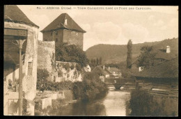ARBOIS  Tour Gloriette Et Pont Des Capucins édition Simili Obarton Teulet - Arbois