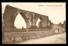 COUTANCES Ruines De L'ancien Aqueduc édition Notre Dame Carte Rare - Coutances