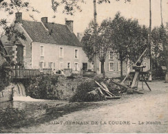 St Germain De La Coudre * 1908 * Chantier De Scieurs De Long Métier Bois * Le Moulin * Minoterie - Andere & Zonder Classificatie