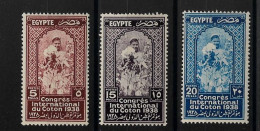 Egypte - Egypt 1938 International Cotton Congress At Cairo. MH* - Neufs