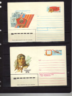 URSS -1984 - 2 Entiers   -   Timbres - Aviation - Neufs - Brieven En Documenten