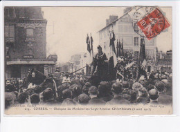 CORBEIL: Aviation, Obsèque Du Maréchal Des Logis Aviateur Chanroux 1913 - Très Bon état - Corbeil Essonnes