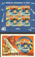 Congo Ex Zaire 2013, Space, Chinese Cosmonauts, 4val In BF +BF IMPERFORATED - Ongebruikt