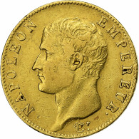 France, 20 Francs, Napoléon I, AN 13, Paris, Or, TTB, KM:663.1 - 20 Francs (goud)