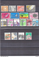 SUISSE 1973 Yvert 918-920 + 921-923 + 930-932 + 933-942 Oblitérés, Cote 5,65 Euros - Used Stamps
