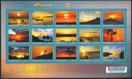 BRAZIL #03-20222 - THE SUNSET -   15 Values  -  MNH - Unused Stamps