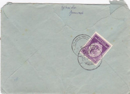 LEONARDO DA VINCI, STAMP ON COVER, 1952, ROMANIA - Covers & Documents