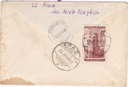 INDUSTRY EXHIBITION, STAMP ON COVER, 1951, ROMANIA - Brieven En Documenten