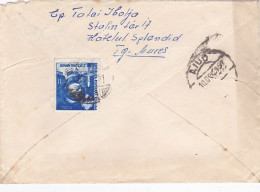 ARMY DAY, SOLDIER, STAMP ON COVER, 1951, ROMANIA - Brieven En Documenten