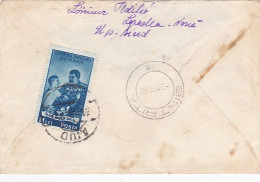 JOSEPH STALIN, STAMP ON COVER, 1951, ROMANIA - Covers & Documents