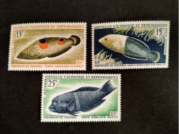 POISSONS N° PA 81 A 83   3 VALEURS NEUF SANS CHARNIERE - Unused Stamps