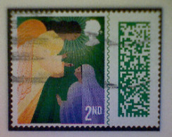 Great Britain, Scott #4293, Used (o), 2022, Christmas: The Annunciation, 2nd, Multicolored - Sin Clasificación