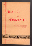 ANNALES DE NORMANDIE 1963 Domaine De Longueil Metallurgie En BN Presse Normande - Normandie