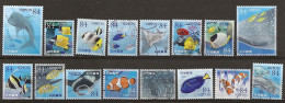 Japan Fish Obl - Used Stamps