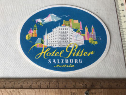 Hotel Pitter In Salzburg Austria - Hotel Labels