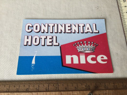 Hotel Continental In Nice France - Hotel Labels