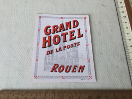 Grand Hotel De La Post In Rouen  France - Hotel Labels